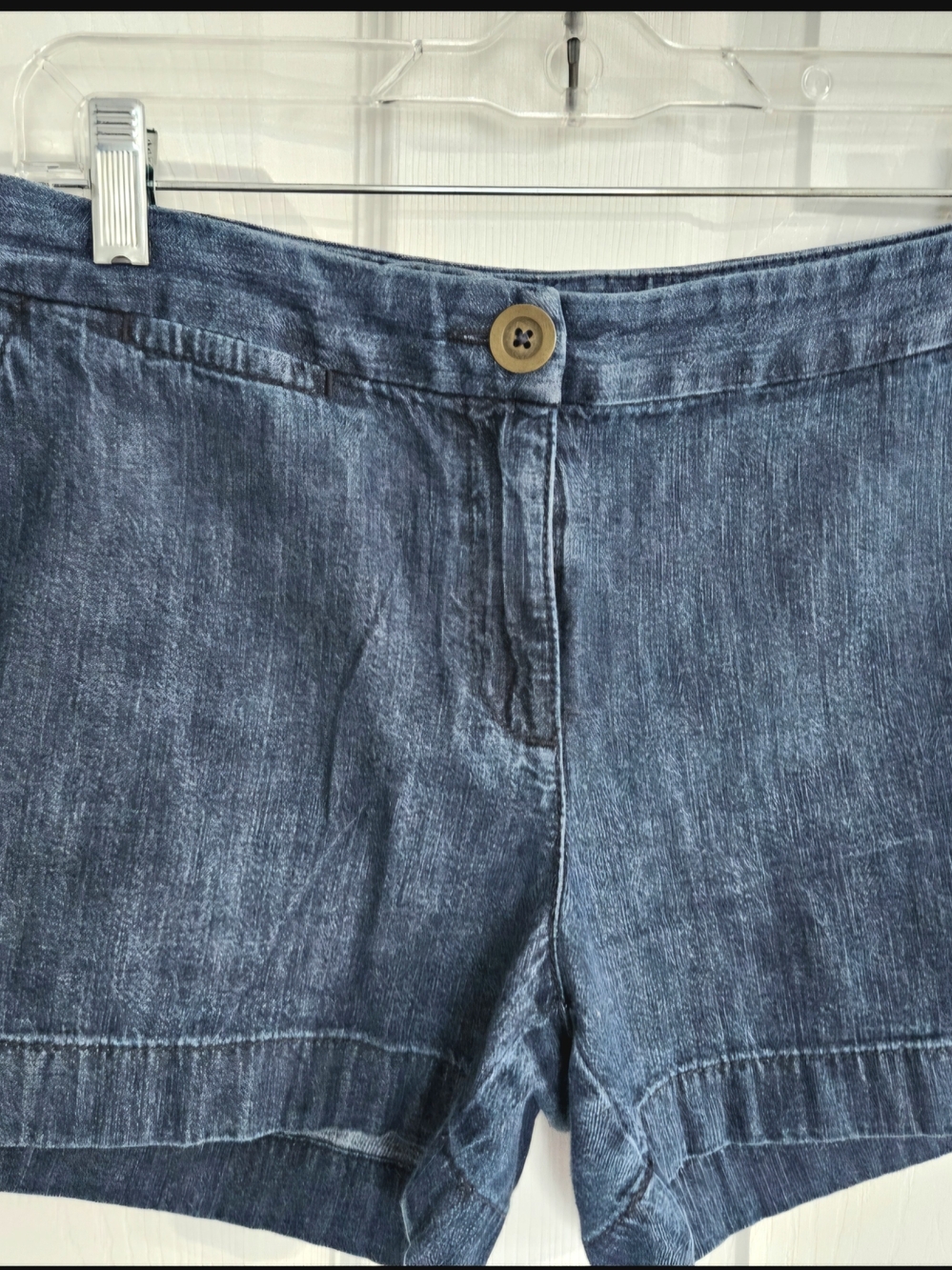 LOFT Blue Denim Shorts